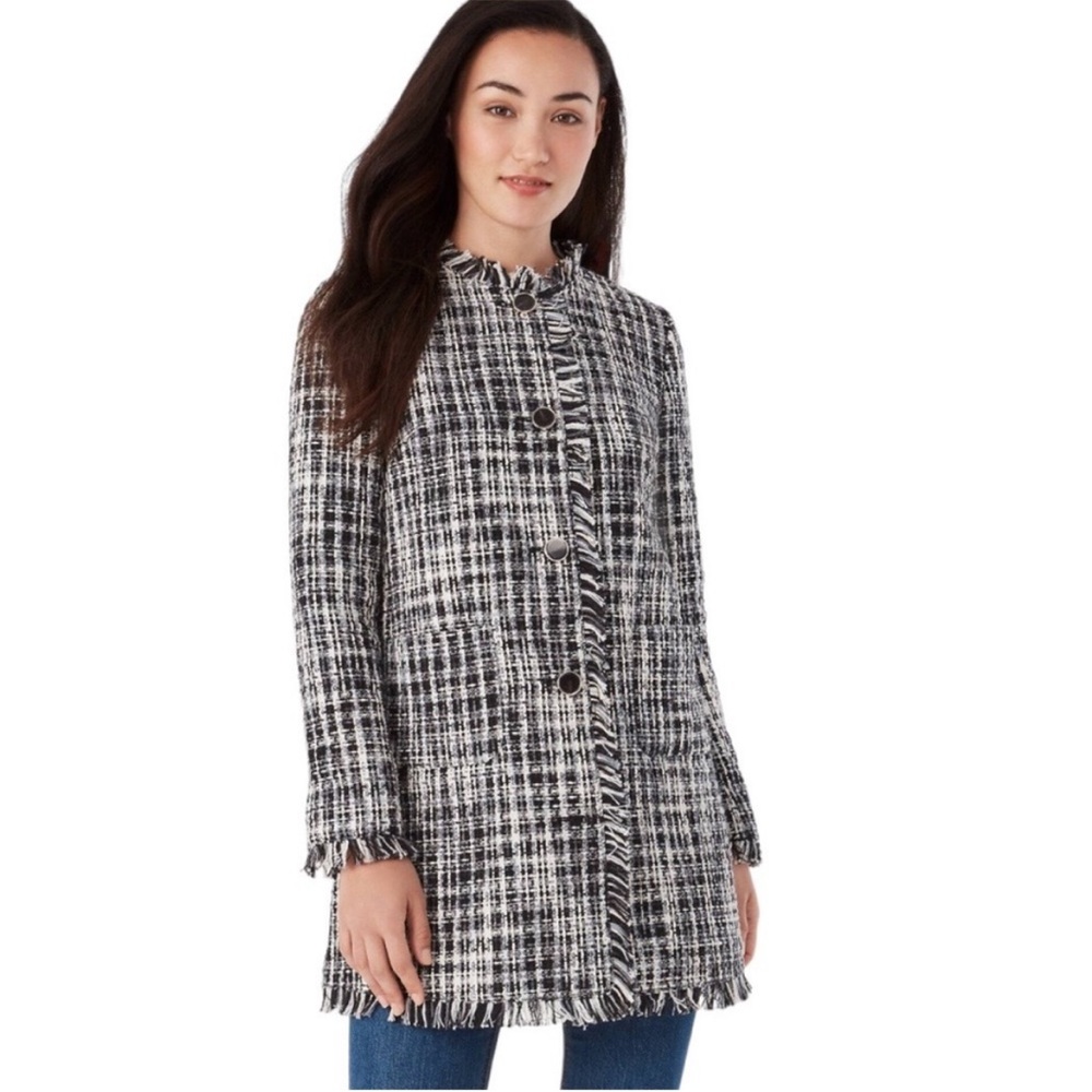 Kate Spade ♠️ Tweed Coat Size 4